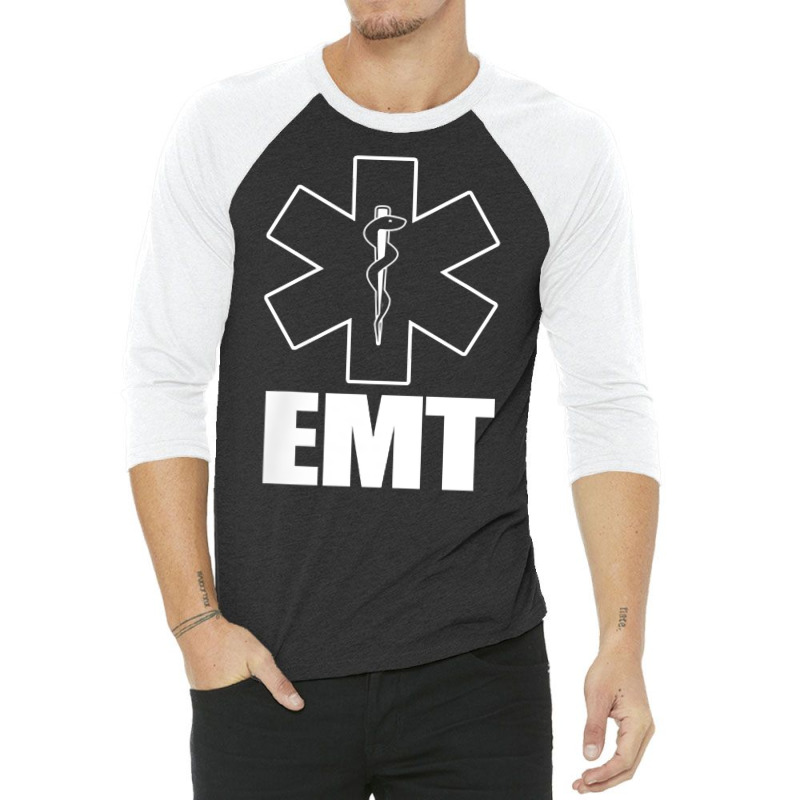 Emt Uniform Emergency Medical Technician T Shirt 3/4 Sleeve Shirt | Artistshot