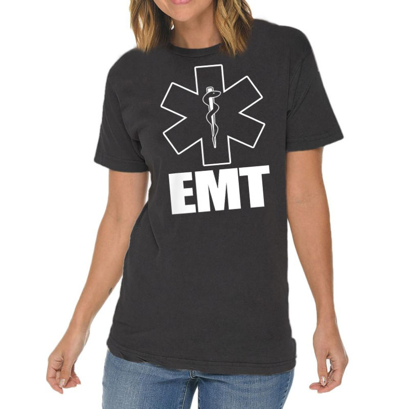 Emt Uniform Emergency Medical Technician T Shirt Vintage T-shirt | Artistshot