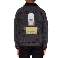 Bruvac The Grandiloquent Unisex Sherpa-lined Denim Jacket | Artistshot