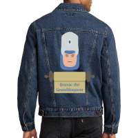 Bruvac The Grandiloquent Men Denim Jacket | Artistshot