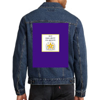 Butt Joke Men Denim Jacket | Artistshot