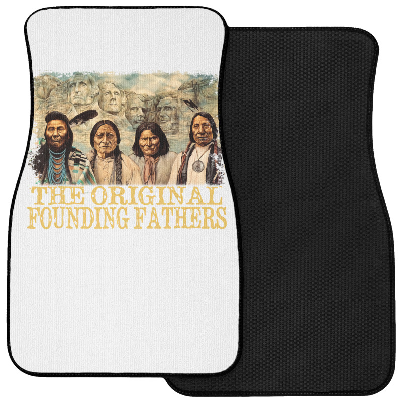 Original Founding Fathers Native American Pullover Front Car Mat | Artistshot