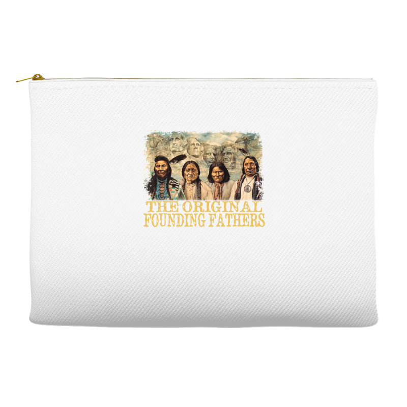 Original Founding Fathers Native American Pullover Accessory Pouches | Artistshot