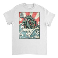 Japanese Dragon Great Wave Off Kanagawa Classic T-shirt | Artistshot