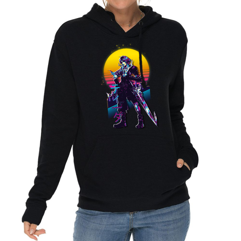 Final Fantasy X 10   Tidus Retrowave Lightweight Hoodie by suardlakiof | Artistshot