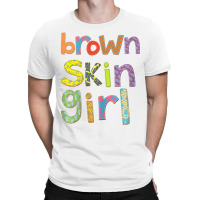 Brown Skin Girl Womens Kids African American Pro B T-shirt | Artistshot