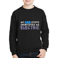 My Gas Stove Identifies As Electric Funny T Shirt Youth Sweatshirt | Artistshot