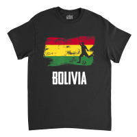 Bolivia Flag Jersey Bolivian Soccer Team Bolivian Classic T-shirt | Artistshot