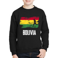 Bolivia Flag Jersey Bolivian Soccer Team Bolivian Youth Sweatshirt | Artistshot