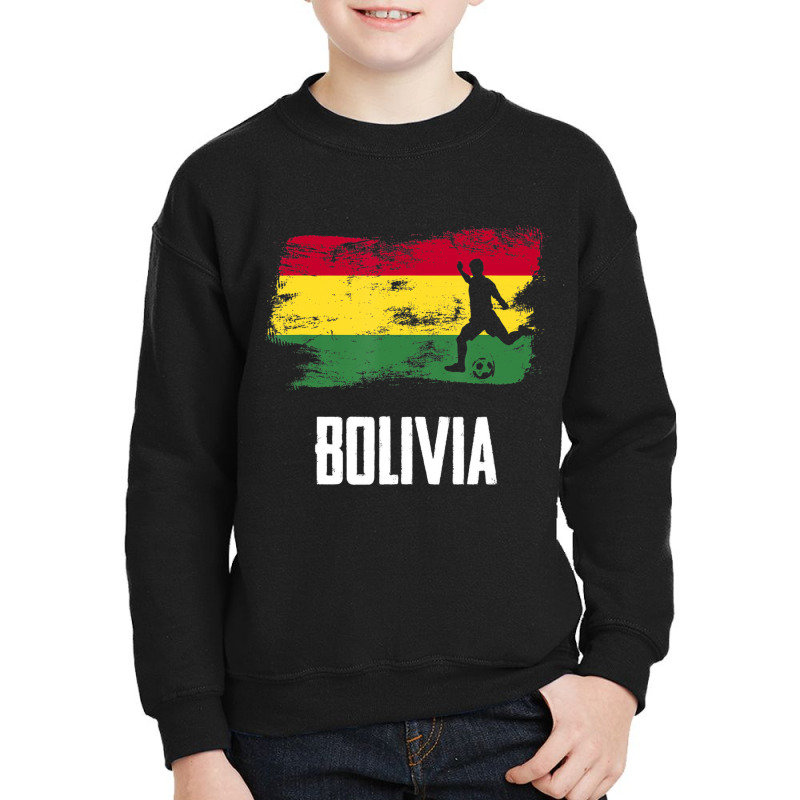 Bolivia Flag Jersey Bolivian Soccer Team Bolivian Youth Sweatshirt by holden | Artistshot