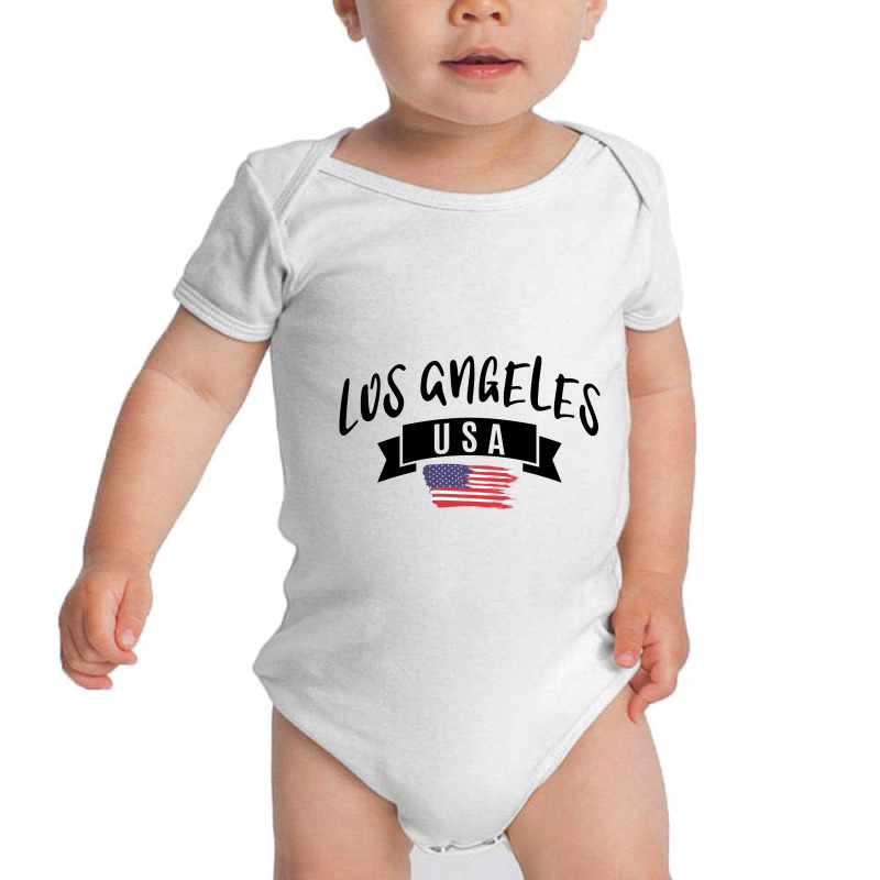 Los Angeles Baby Bodysuit by Ale Ceconello | Artistshot