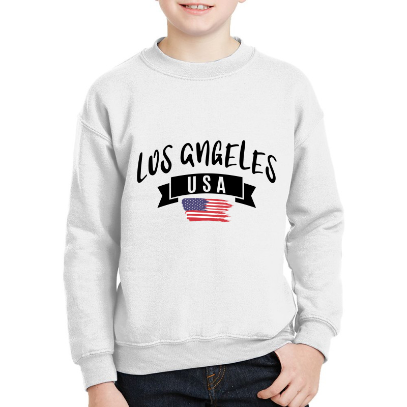 Los Angeles Youth Sweatshirt by Ale Ceconello | Artistshot