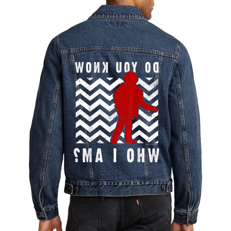 Twin Peaks Do You Know Who I Am The Arm Text Graph Men Denim Jacket | Artistshot