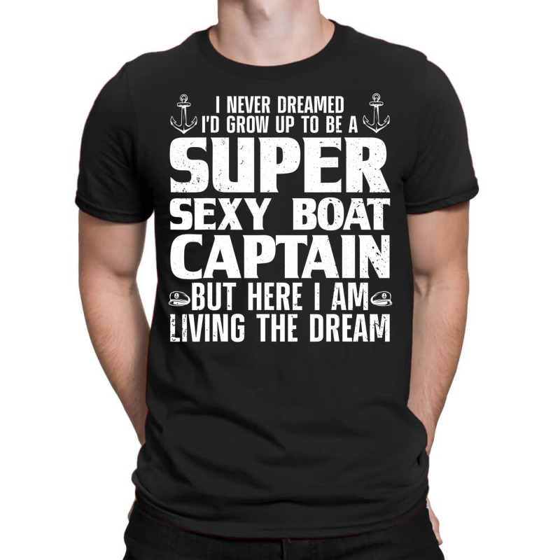 Cool Boat Captain For Men Women Sail Pontoon Boati T-shirt | Artistshot