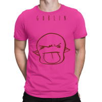 Cute Chibi Bleh Goblin Outline T-shirt | Artistshot