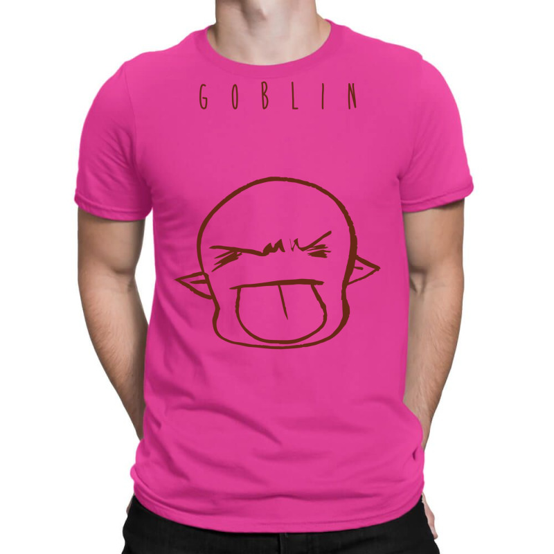 Cute Chibi Bleh Goblin Outline T-shirt | Artistshot