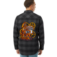 Steampunk Dragon Seahorse Mythical Creature Indust Flannel Shirt | Artistshot