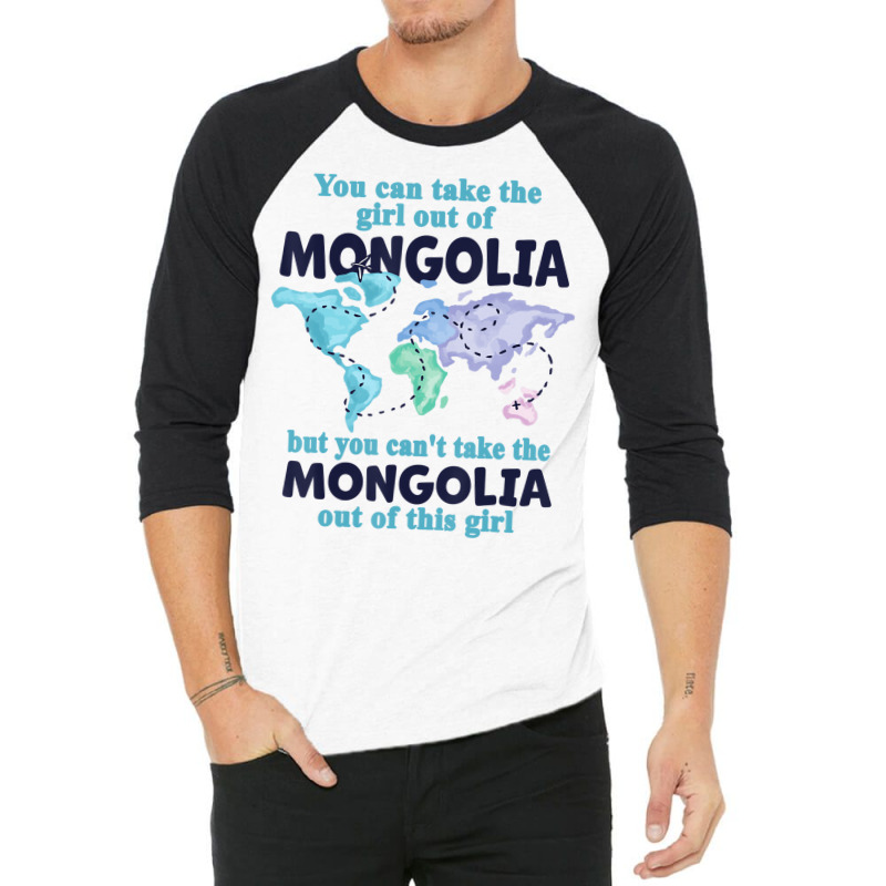 Relocation From Mongolia   Proud Girl From Mongoli 3/4 Sleeve Shirt by gabuya | Artistshot