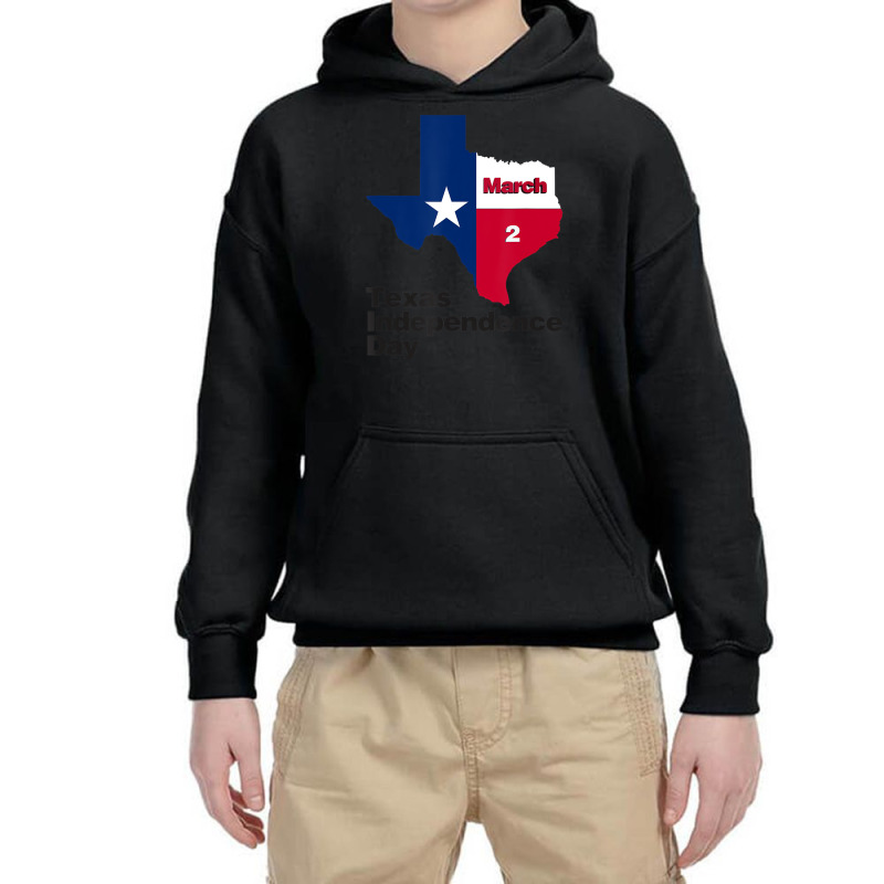 Texas Independence Day On March 2, 1836, Texas Fla Youth Hoodie | Artistshot