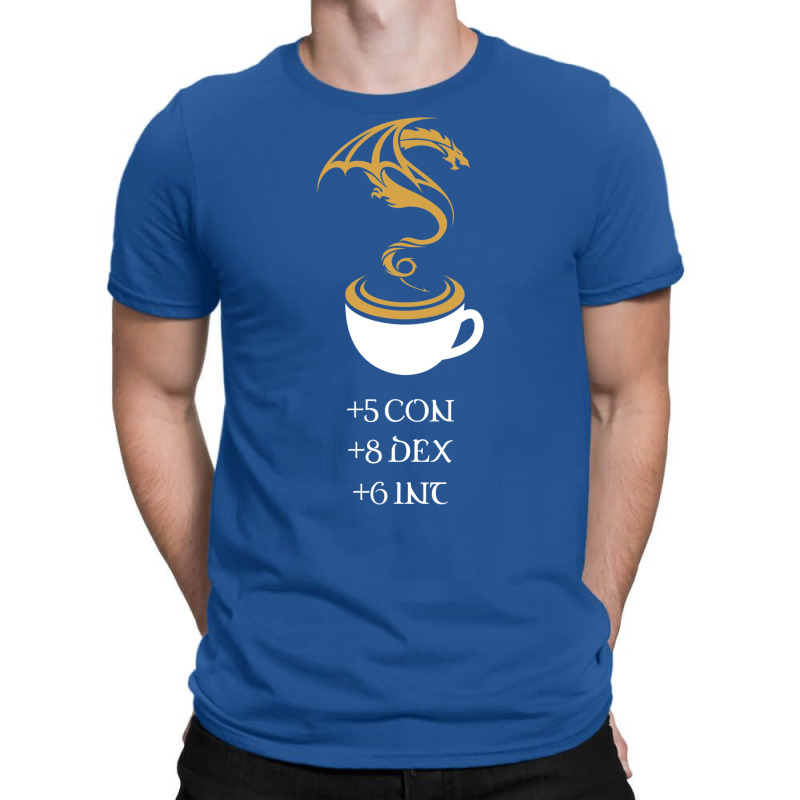 Coffee Stats Tabletop Rpg Addict 7 T-shirt | Artistshot