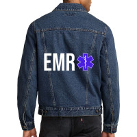 Emr Emergency Medical Responder Gift T Shirt Men Denim Jacket | Artistshot