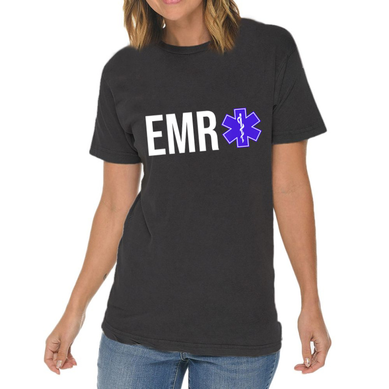 Emr Emergency Medical Responder Gift T Shirt Vintage T-shirt | Artistshot