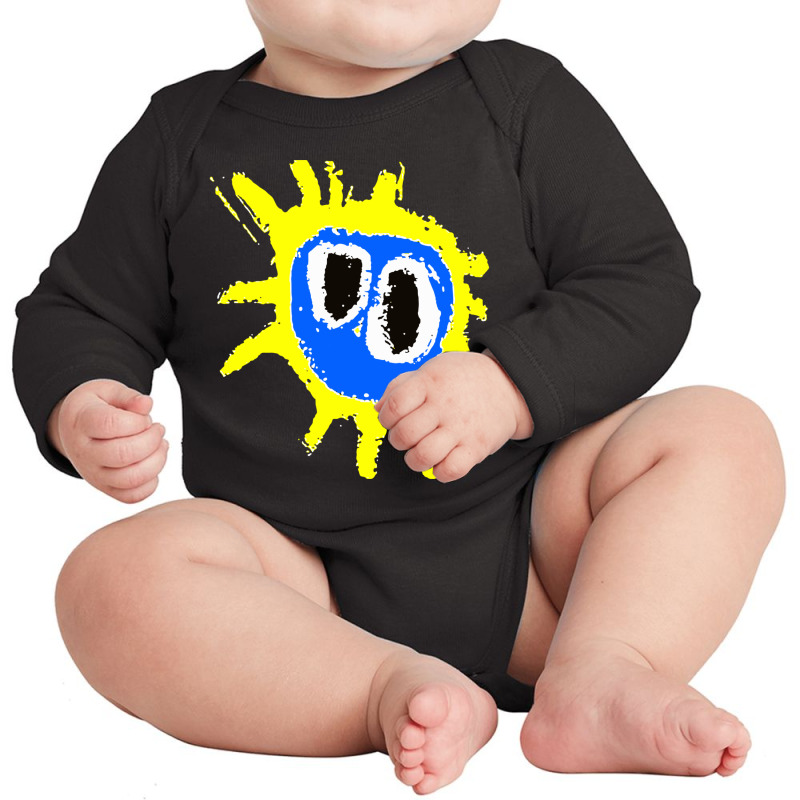 Primal Scream Long Sleeve Baby Bodysuit by Stelaart | Artistshot