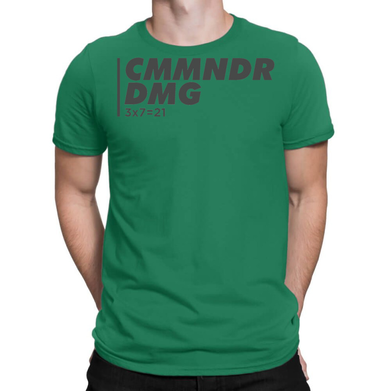 Commander Damage T-shirt | Artistshot