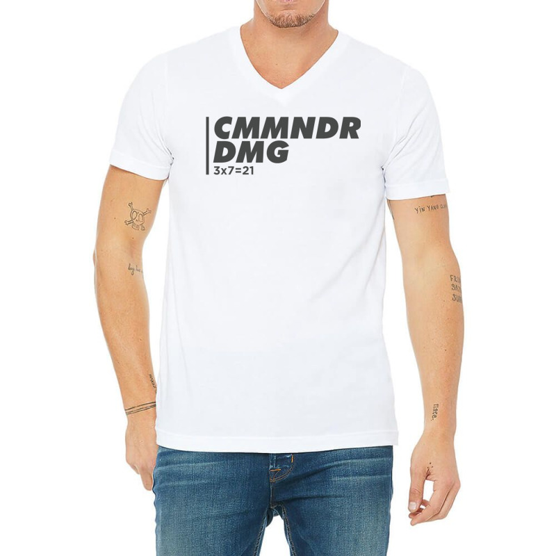 Commander Damage V-neck Tee | Artistshot