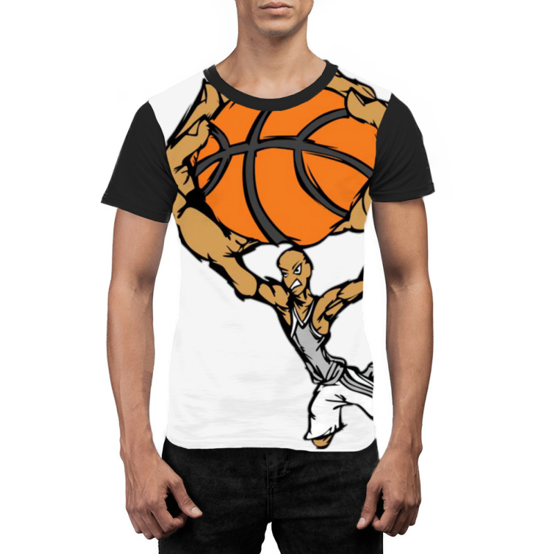 Active Shooter Basketball Sticker 3 Graphic T-shirt | Artistshot