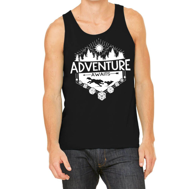 Adventure Awaits   White Version Tank Top | Artistshot