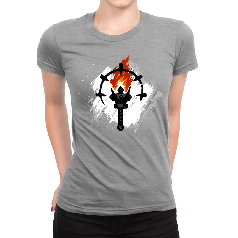 Darkest Dungeon Player 19 Ladies Fitted T-Shirt by wronazeinerl | Artistshot