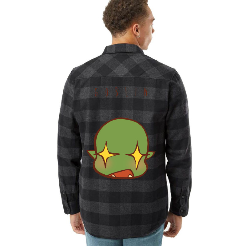 Cute Chibi Glare Goblin Flannel Shirt | Artistshot