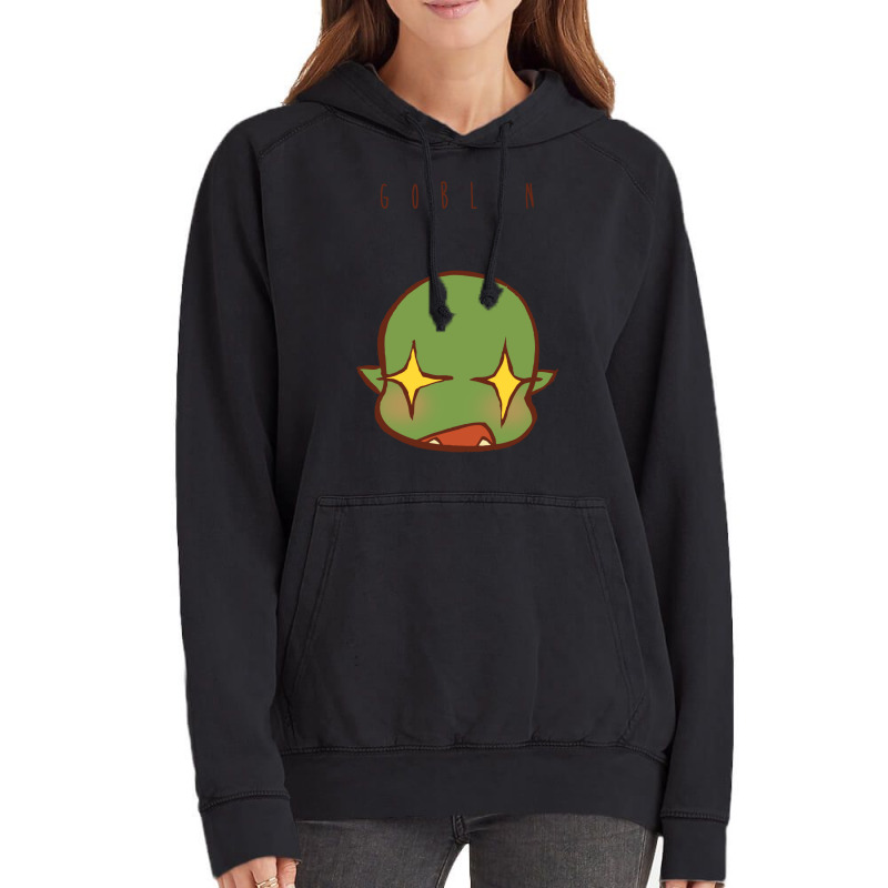 Cute Chibi Glare Goblin Vintage Hoodie | Artistshot