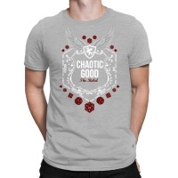 Chaotic Good   Black Alignment Series T-shirt | Artistshot