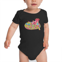 A Beautiful Brindle Female Pi Baby Bodysuit | Artistshot