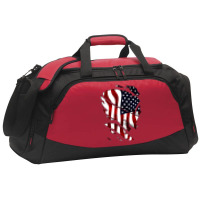 American Flag Inside Active Duffel | Artistshot