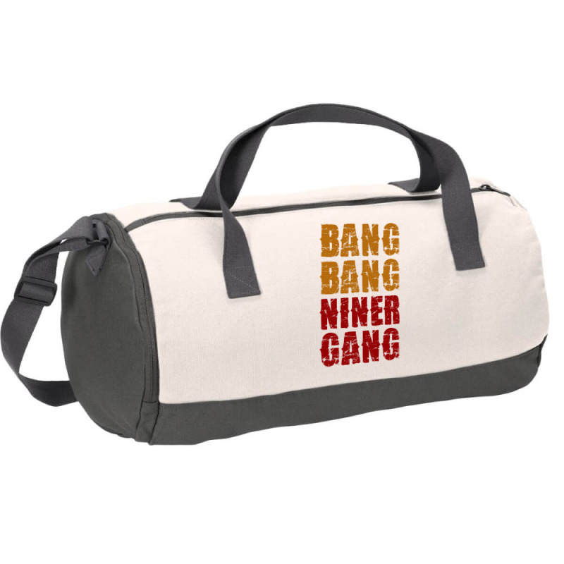 Bang Bang Niner Gang Football Duffel Bag | Artistshot