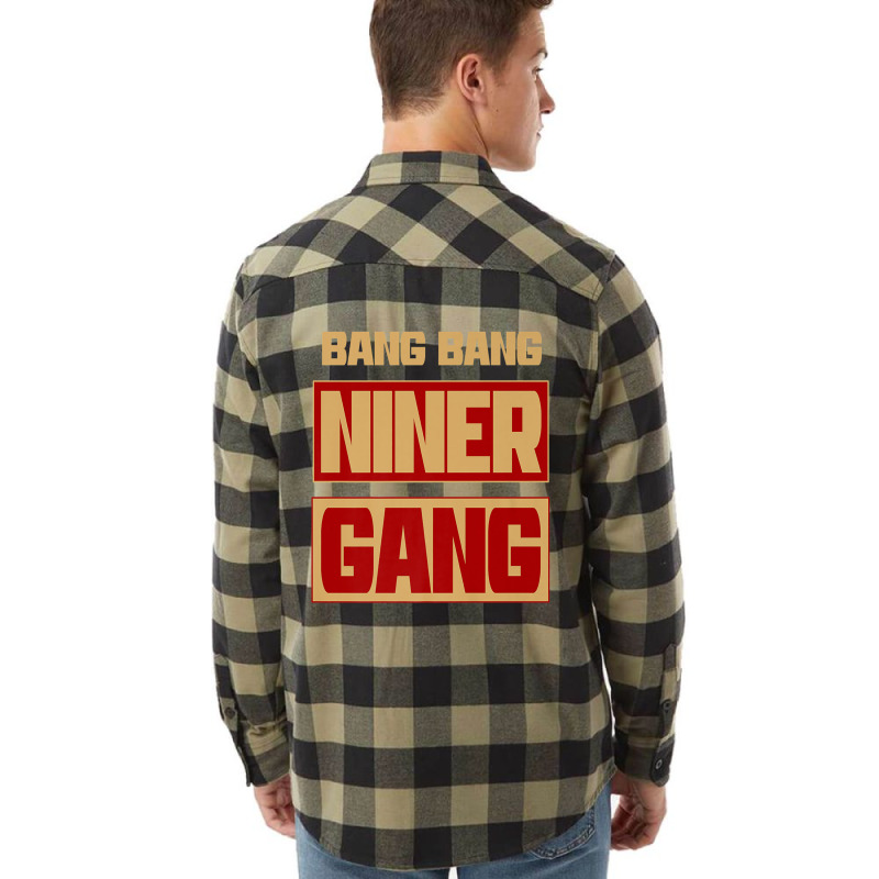 Bang Bang Niner Gang Flannel Shirt | Artistshot