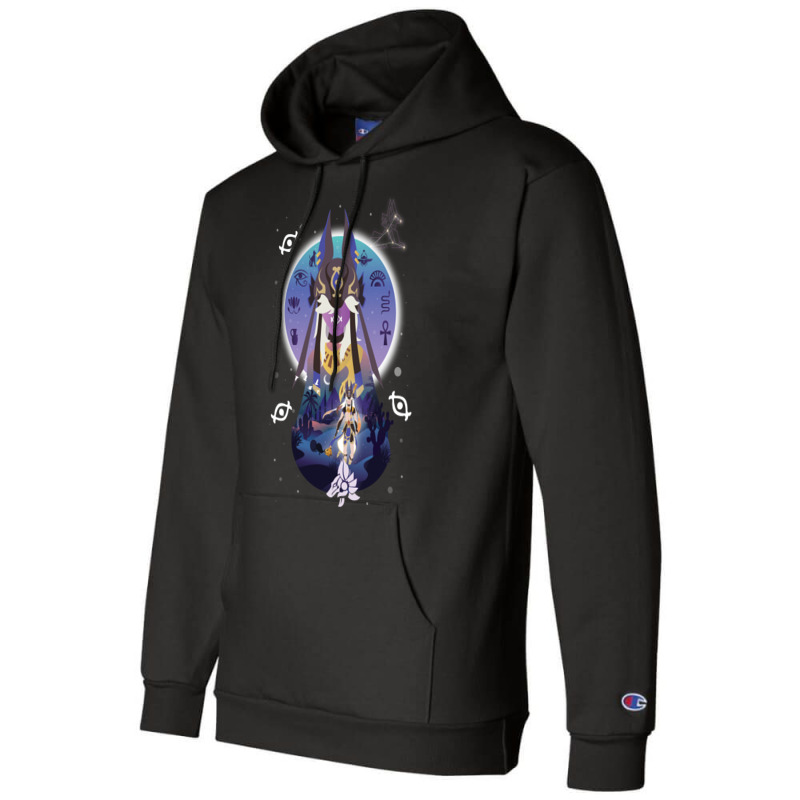 Cyno Negative Space Champion Hoodie by rokazhiruc | Artistshot