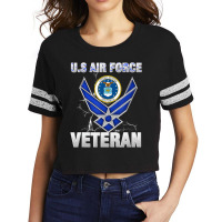 Vintage Us Air Force Veteran Tee   Vintage Usaf Ve Scorecard Crop Tee | Artistshot