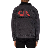 Cia Approved News Unisex Sherpa-lined Denim Jacket | Artistshot