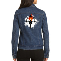 Darkest Dungeon Player 17 Ladies Denim Jacket | Artistshot