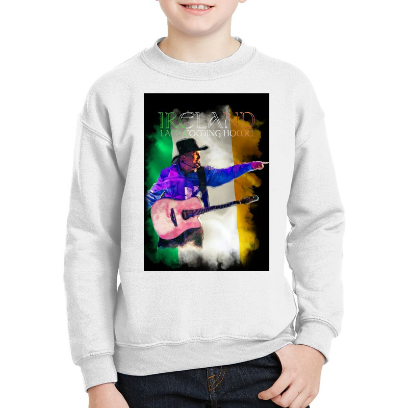 Garth Brooks Ireland Poster Youth Sweatshirt by dougbunger | Artistshot