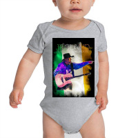 Garth Brooks Ireland Poster Baby Bodysuit | Artistshot