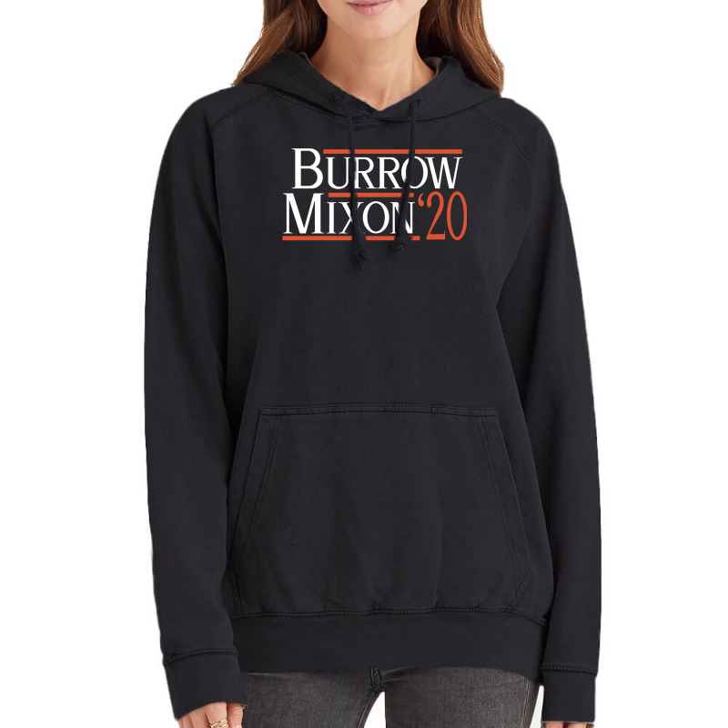 Cincinnati Football Burrow Mixon 20 Vintage Hoodie by masfiaano4 | Artistshot