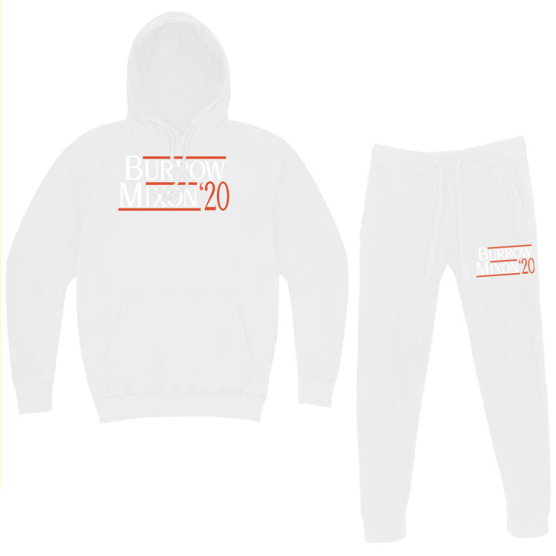 Cincinnati Football Burrow Mixon 20 Hoodie & Jogger set by masfiaano4 | Artistshot