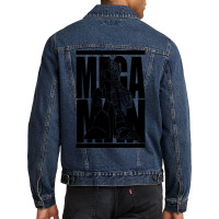 Classic Megaman   Type (a) Men Denim Jacket | Artistshot