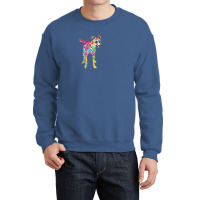 Excited Large Mixed Breed Dog Crewneck Sweatshirt | Artistshot