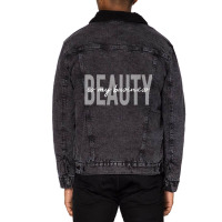 Beauty Is My Business Licensed Esthetician Skin Ca Unisex Sherpa-lined Denim Jacket | Artistshot